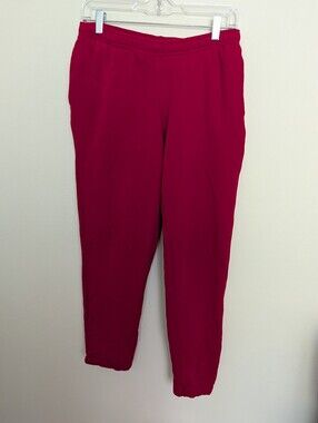Universal Thread Red Pull-On Pants Size S Elastic Waist Casual Jogger